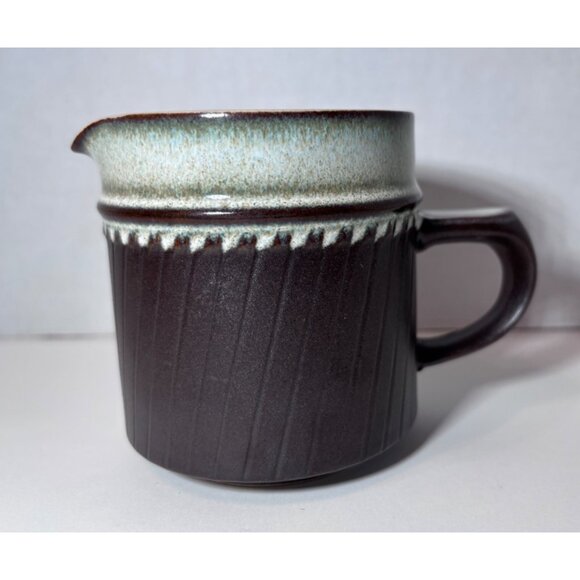 Denby Langley Rondo 3 1/4" Creamer England Stoneware Brown - Picture 2 of 6